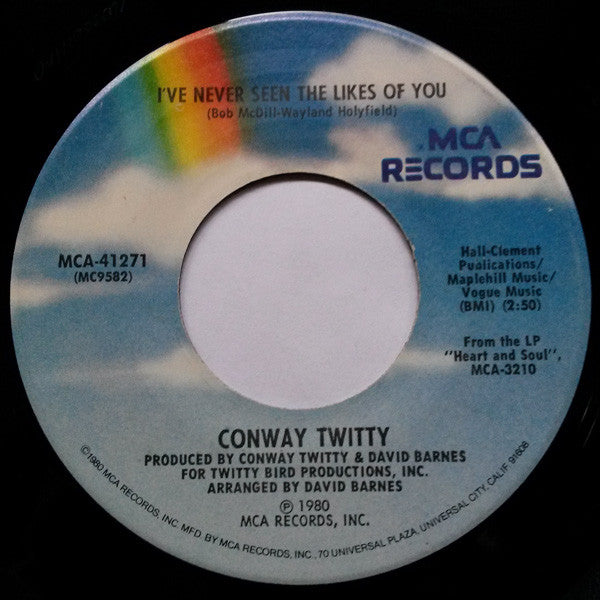 Conway Twitty : Soulful Woman (7", Pin)