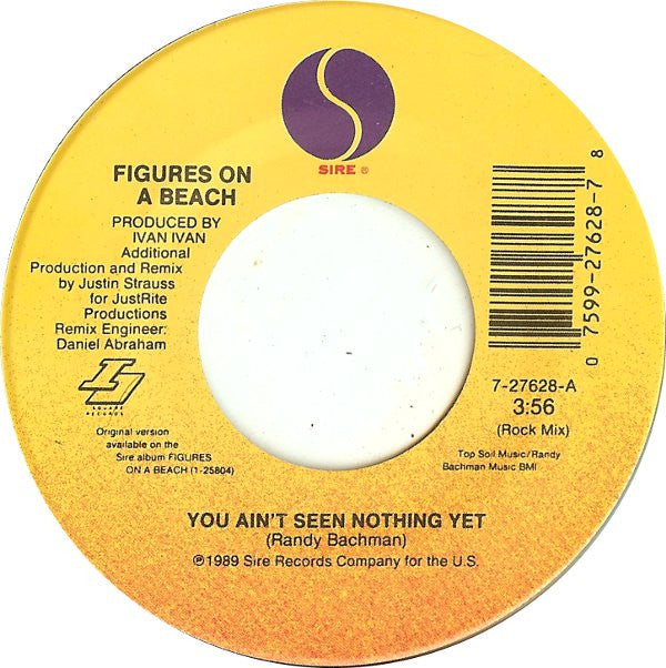 Figures On A Beach : You Ain't Seen Nothing Yet (7")