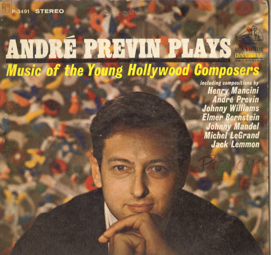 André Previn : André Previn Plays Music Of The Young Hollywood Composers (LP, Hol)