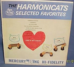 Jerry Murad's Harmonicats : Selected Favorites (LP, Album, Mono)