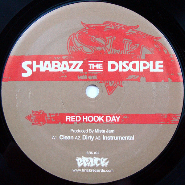 Shabazz The Disciple : Red Hook Day / Thieves In Da Nite (Heist) (12")