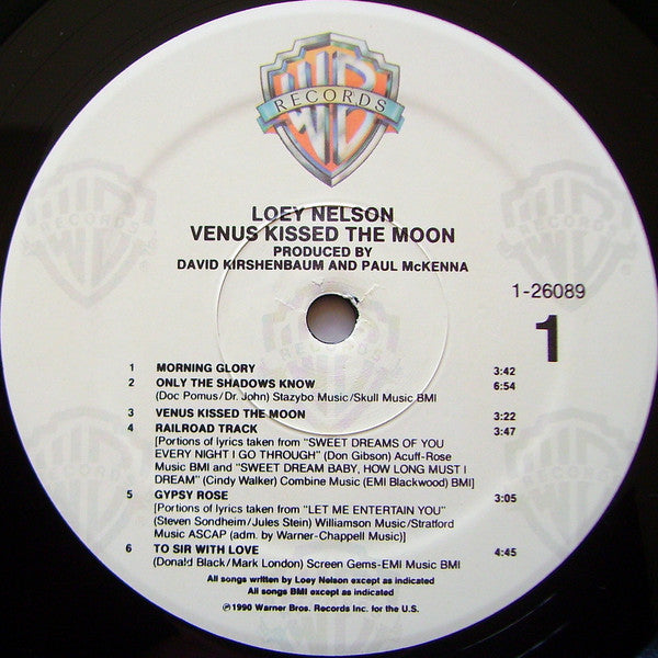 Loey Nelson : Venus Kissed The Moon (LP, Album)