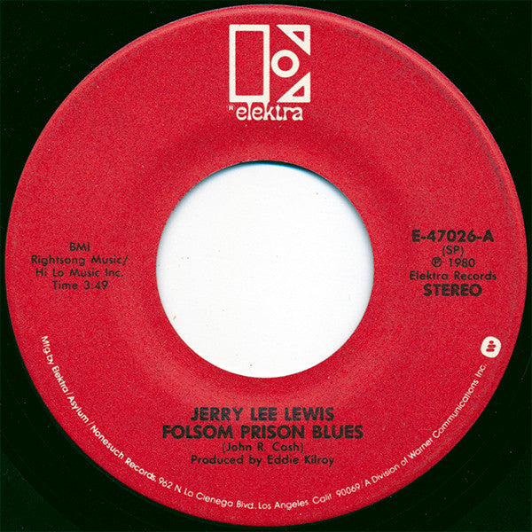 Jerry Lee Lewis : Folsom Prison Blues (7")
