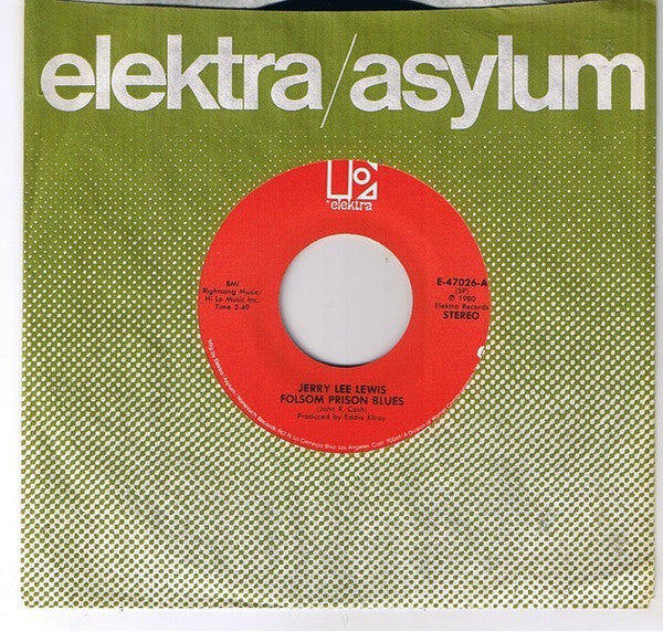 Jerry Lee Lewis : Folsom Prison Blues (7")