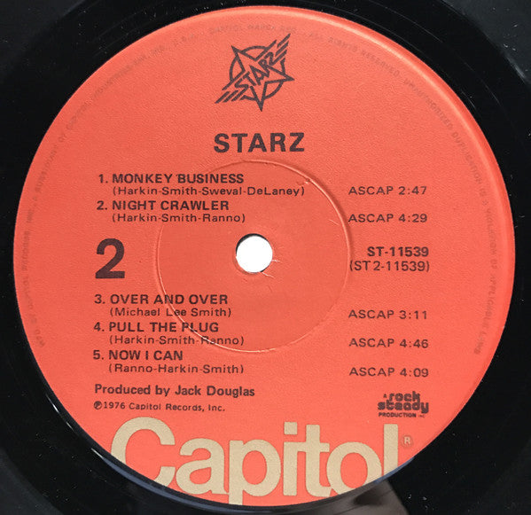 Starz (2) : Starz (LP, Album, Jac)