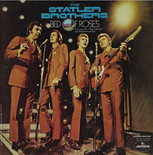 The Statler Brothers : Bed Of Rose's (LP, Album, Phi)