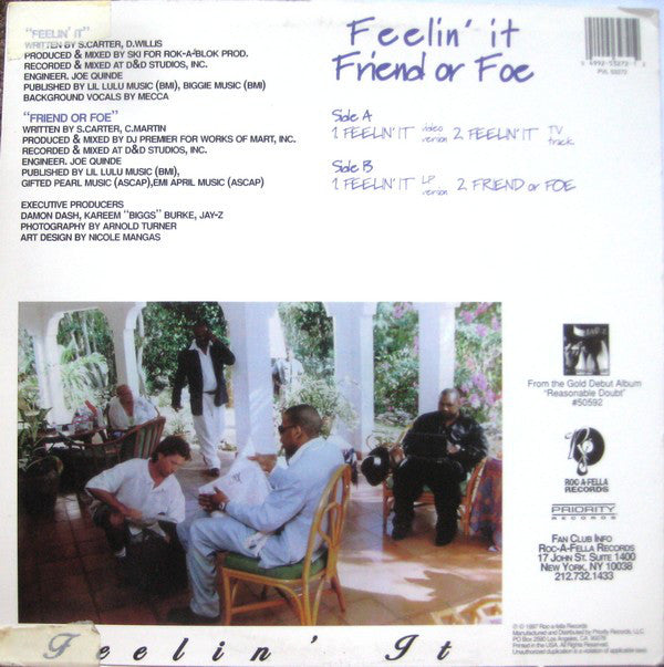 Jaÿ-Z* : Feelin' It (12")