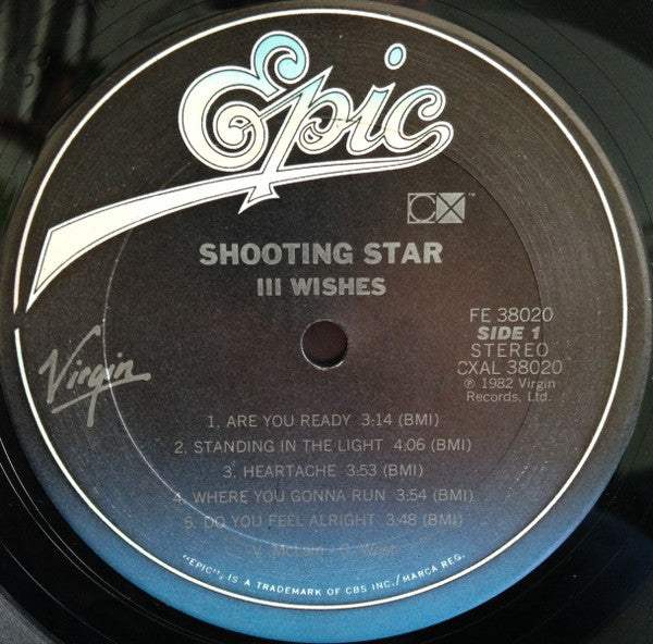 Shooting Star (4) : III Wishes (LP, Album, CX )