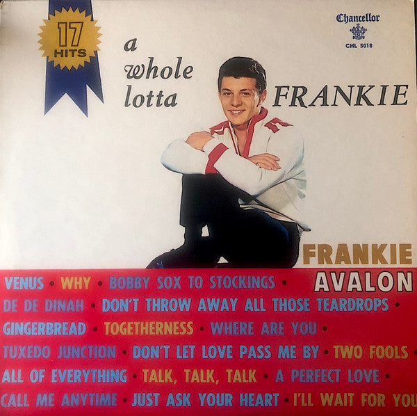 Frankie Avalon : A Whole Lotta Frankie (LP, Comp, Mono)