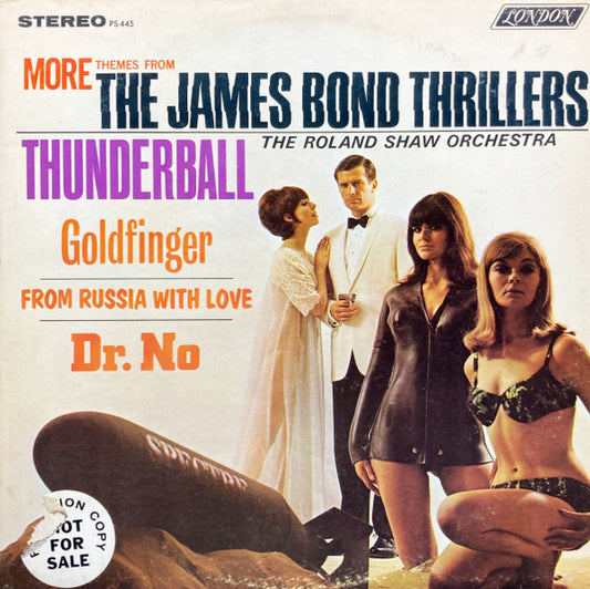 The Roland Shaw Orchestra : More Themes From The James Bond Thrillers (LP)