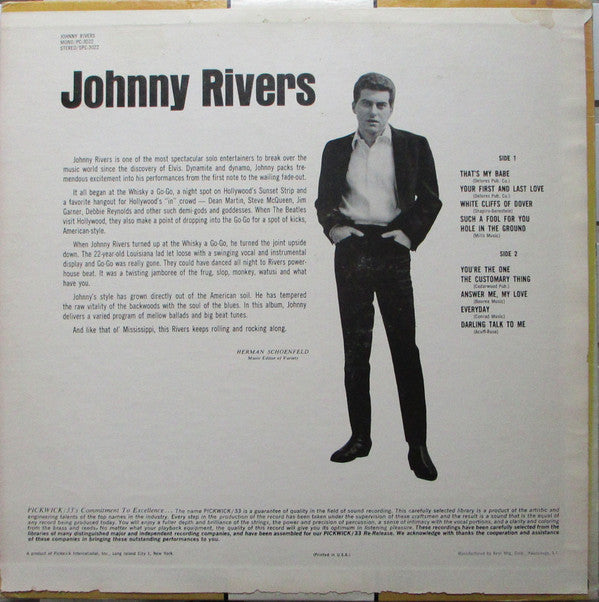 Johnny Rivers : Johnny Rivers (LP)