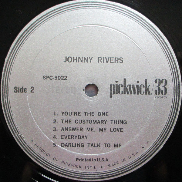Johnny Rivers : Johnny Rivers (LP)