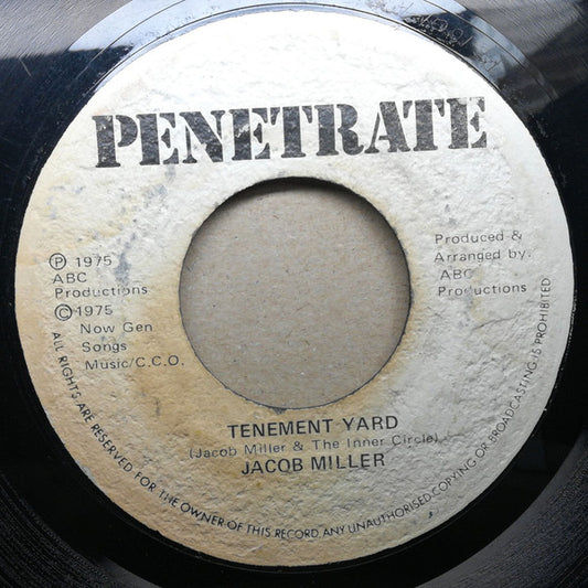 Jacob Miller : Tenement Yard (7")