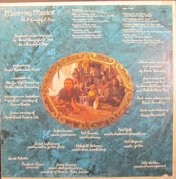 It's A Beautiful Day : Marrying Maiden (LP, Album, Pit)