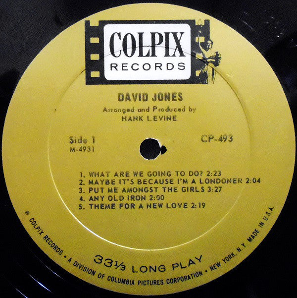 David Jones* : David Jones (LP, Album, Mono, Mon)