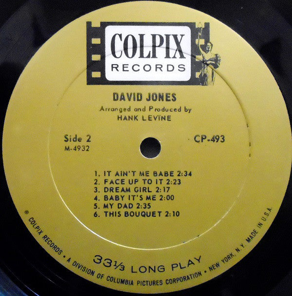 David Jones* : David Jones (LP, Album, Mono, Mon)