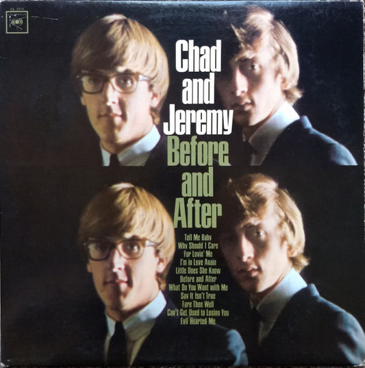 Chad & Jeremy : Before And After (LP, Album, Mono)
