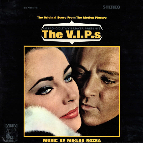 Miklós Rózsa : The V.I.P.'S (The Original Score From The Motion Picture) (LP)