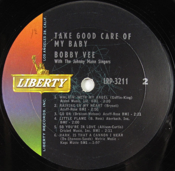 Bobby Vee : Take Good Care Of My Baby (LP, Album)