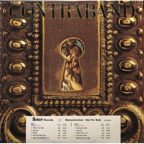 Contraband (8) : Nothing To Hide (LP, Album, Promo)