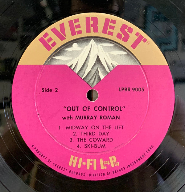 Murray Roman : Out Of Control With Murray Roman (LP, Mono)
