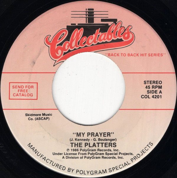 The Platters : My Prayer (7", RE)