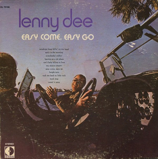 Lenny Dee (2) : Easy Come, Easy Go (LP, Album)