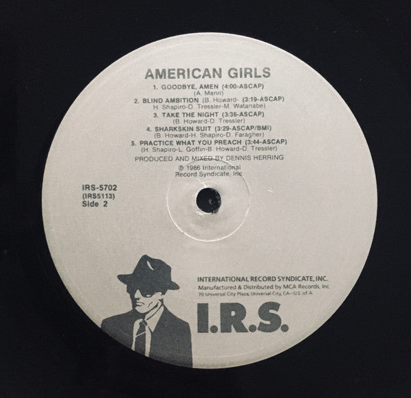 American Girls : American Girls (LP, Album)