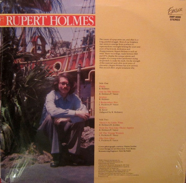 Rupert Holmes : Rupert Holmes (LP, Album)