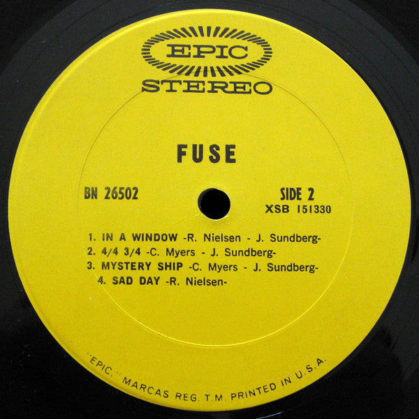 FUSE (13) : Fuse (LP, Album)