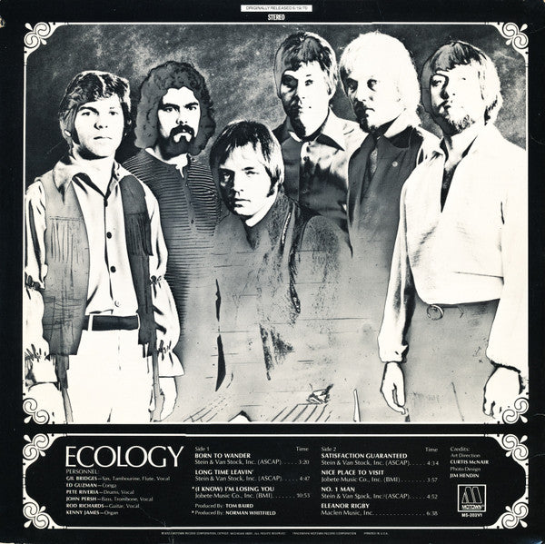 Rare Earth : Ecology (LP, Album, RE)