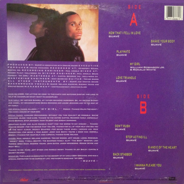 Suavé : I'm Your Playmate (LP, Album)