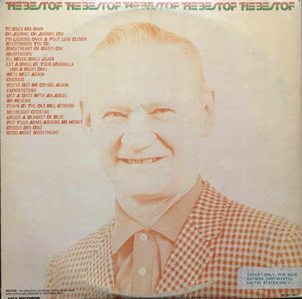 Sammy Kaye : The Best Of Sammy Kaye (2xLP, Comp)