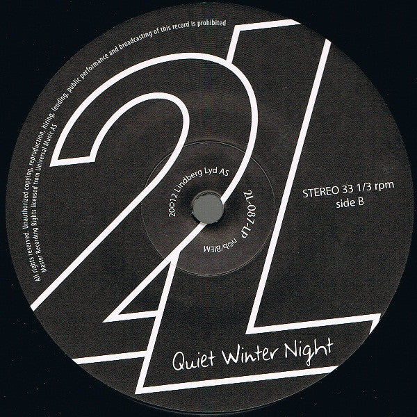 Hoff Ensemble : Quiet Winter Night - An Acoustic Jazz-Project (LP, Album)