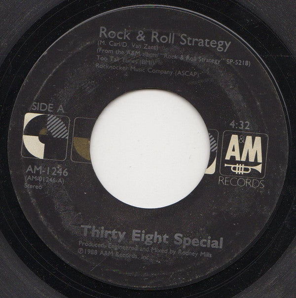 Thirty Eight Special* : Rock & Roll Strategy (7", Single)