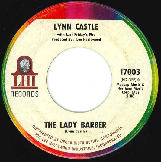 Lynn Castle With Last Friday's Fire : The Lady Barber (7", Single)