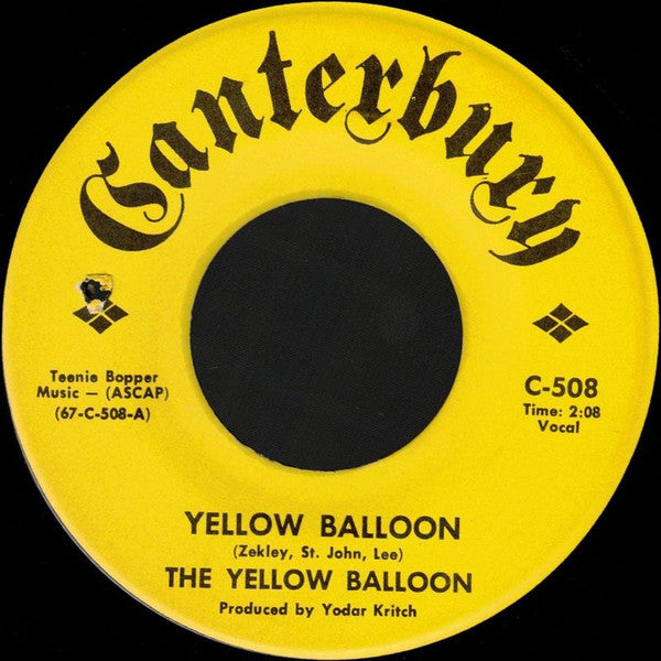 The Yellow Balloon* : Yellow Balloon (7", Single, Sou)