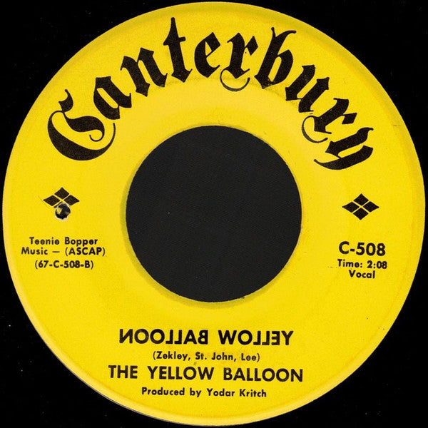 The Yellow Balloon* : Yellow Balloon (7", Single, Sou)