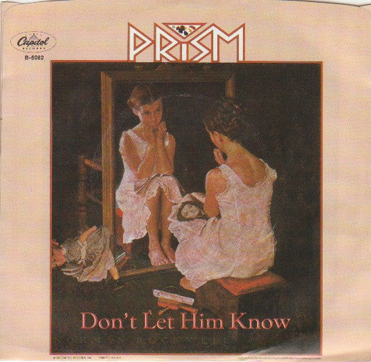 Prism (7) : Don't Let Him Know (7", Single)