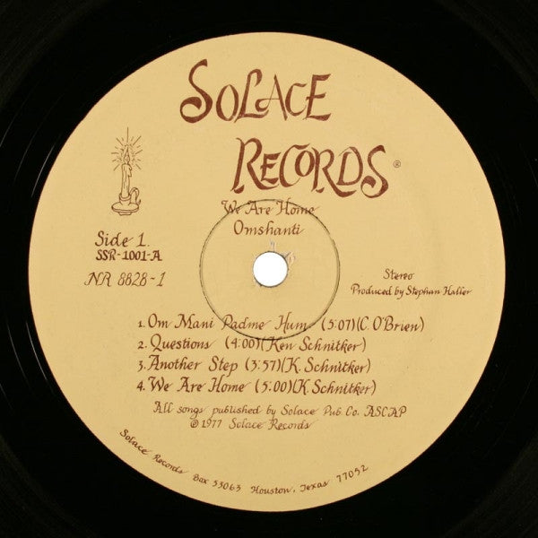 Om Shanti : We Are Home (LP)