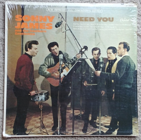 Sonny James And The Southern Gentlemen : Need You (LP, Album)
