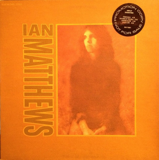 Ian Matthews* : Valley Hi (LP, Album, Promo, San)