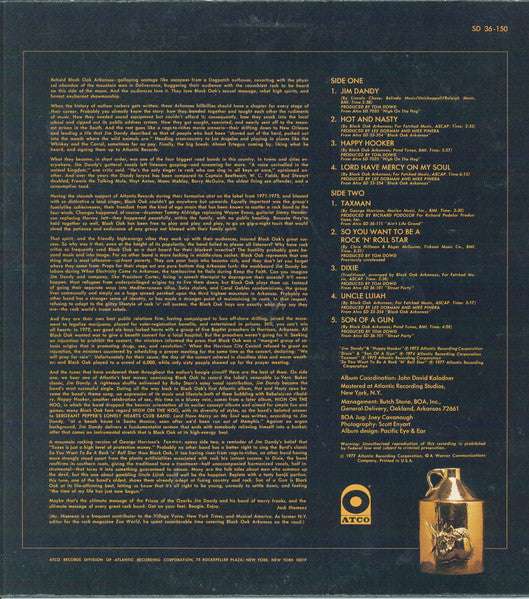 Black Oak Arkansas : The Best Of Black Oak Arkansas (LP, Comp, PR)