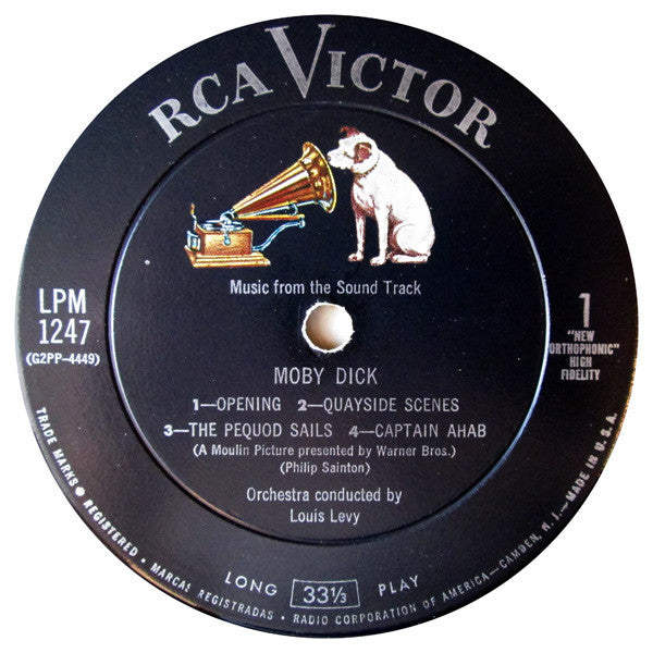 Philip Sainton : Moby Dick (Music From The Sound Track) (LP)