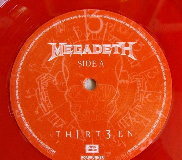 Megadeth : Th1rt3en (2xLP, Album, Ltd, Red)