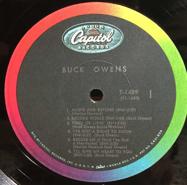 Buck Owens : Buck Owens (LP, Album, Mono, RP, Scr)