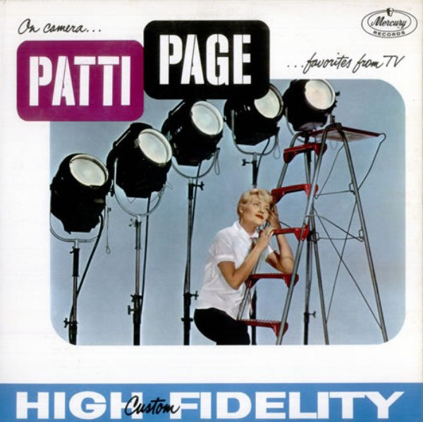 Patti Page : On Camera…Patti Page…Favorites From TV (LP, Album, Mono)