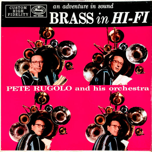 Pete Rugolo Orchestra : An Adventure In Sound - Brass In Hi-Fi (LP, Album)