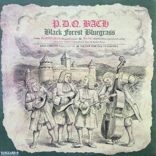 P.D.Q. Bach, The New York Pick-Up Ensemble, John Ferrante : Black Forest Bluegrass (LP)