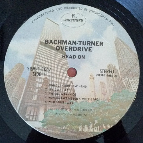 Bachman-Turner Overdrive : Head On (LP, Album)